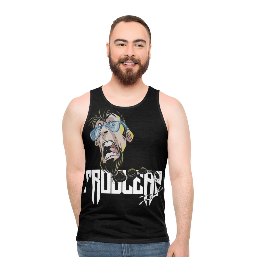Bearded Leo Unisex Nature Graphic Tank Top
