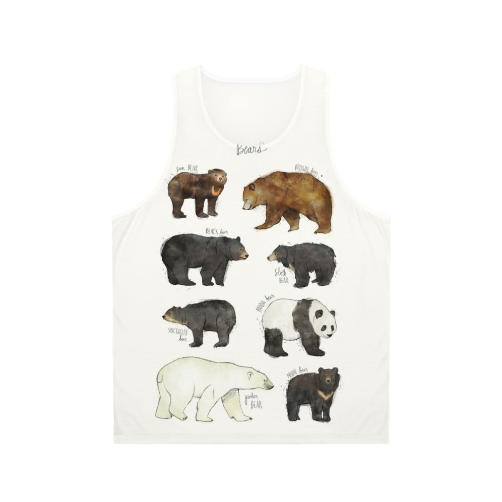 Unisex Bears Nature Tank Top
