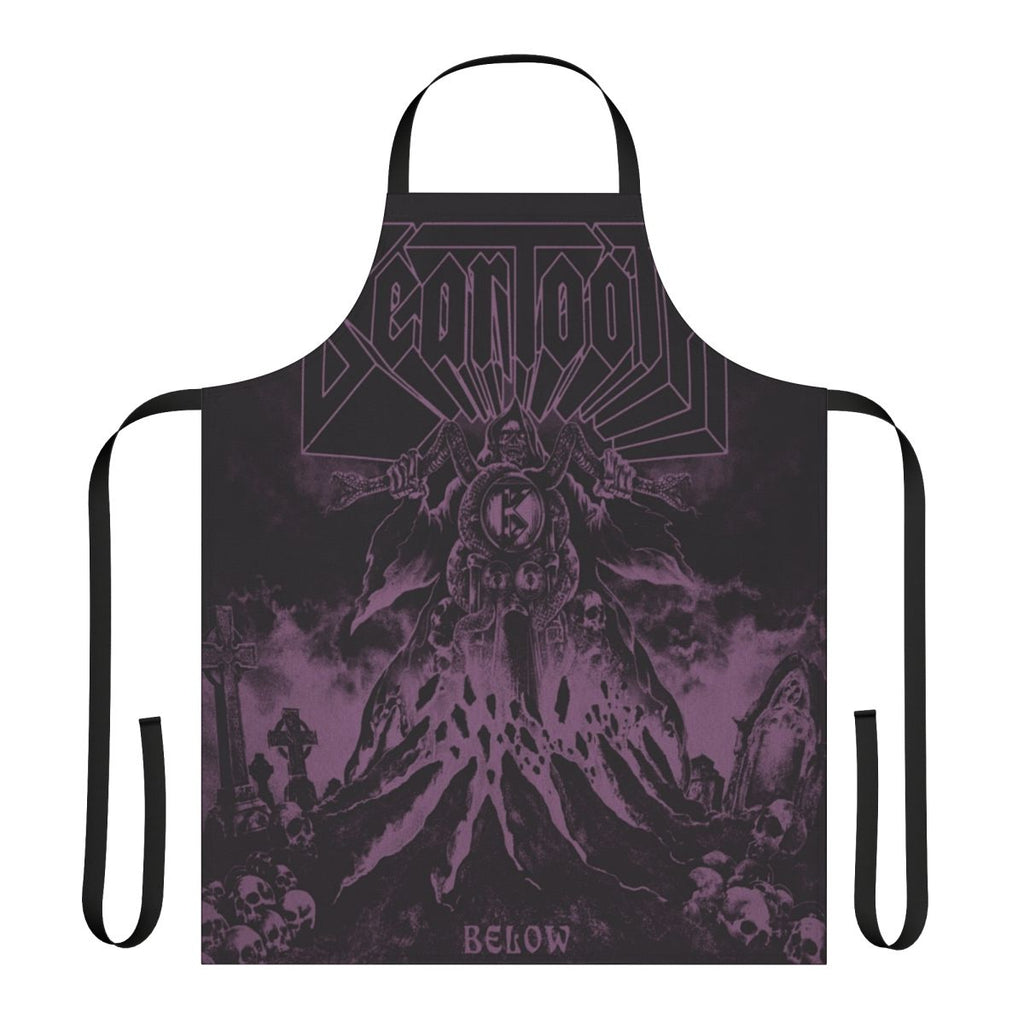 Beartooth-inspired apron with band logo and lyrics
