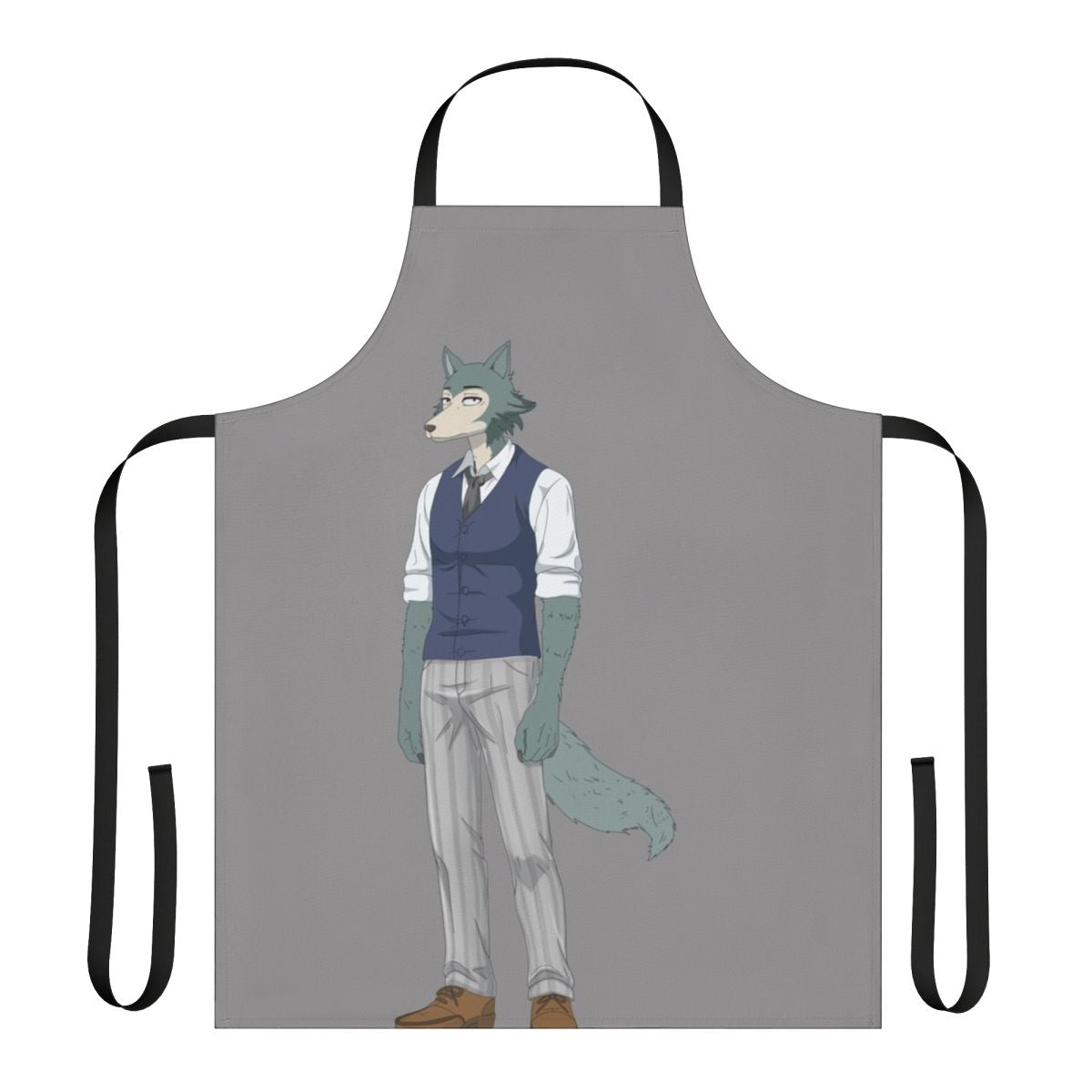 Beastars Legoshi Grey Wolf Apron - Anime Cartoon Furry Apron