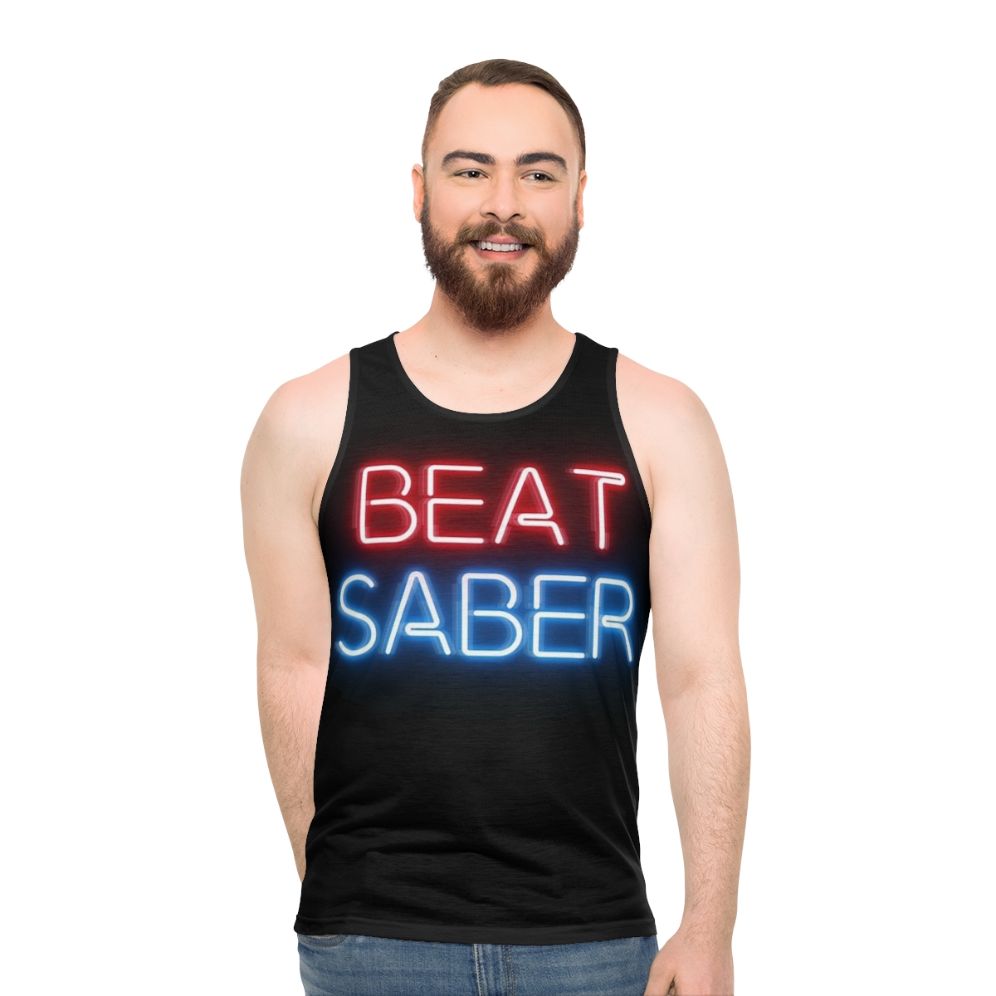 Beat Saber Virtual Reality Unisex Tank Top