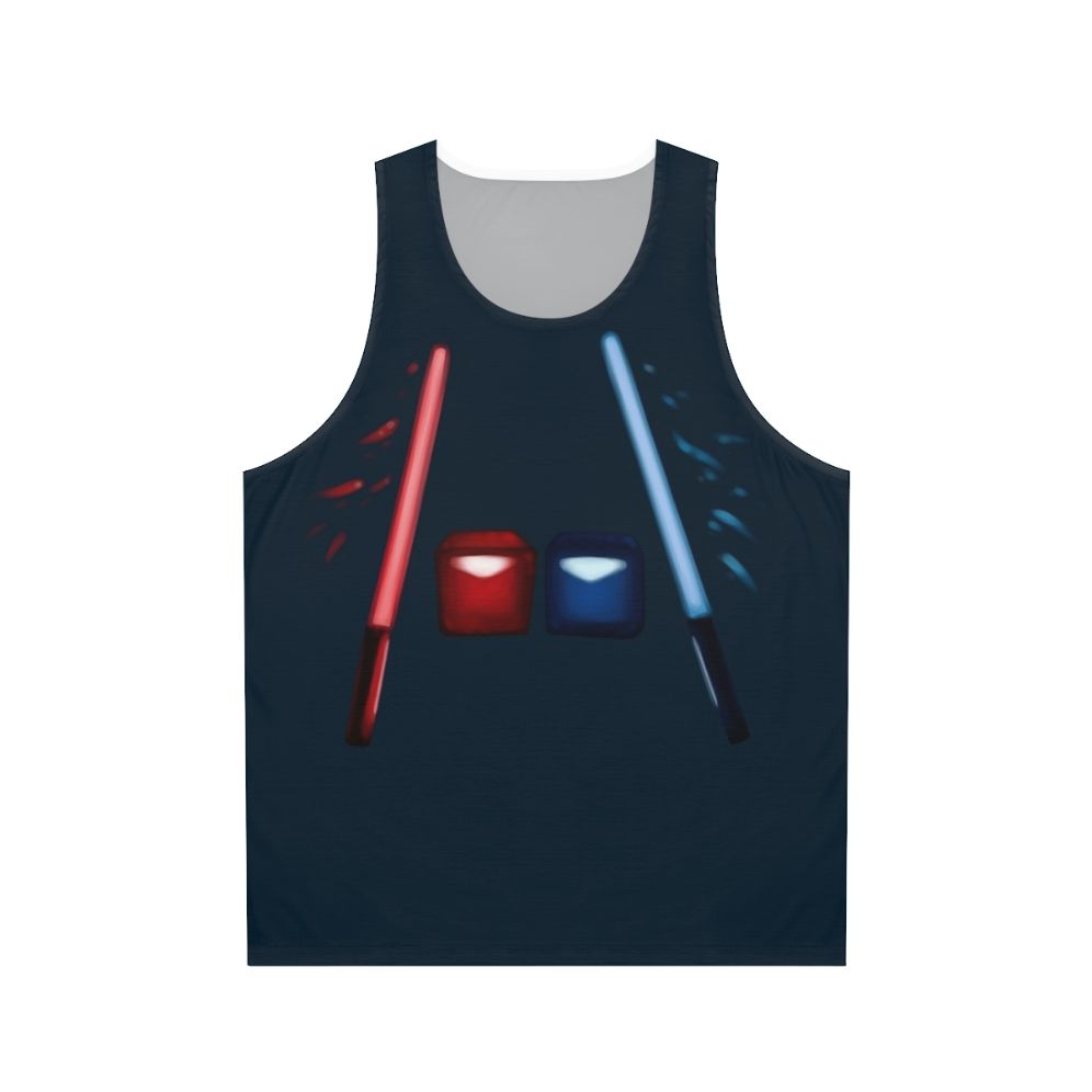 Beat Saber Inspired Unisex Virtual Reality Tank Top