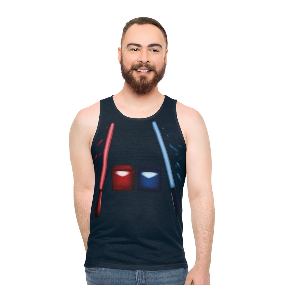 Beat Saber Inspired Unisex Virtual Reality Tank Top