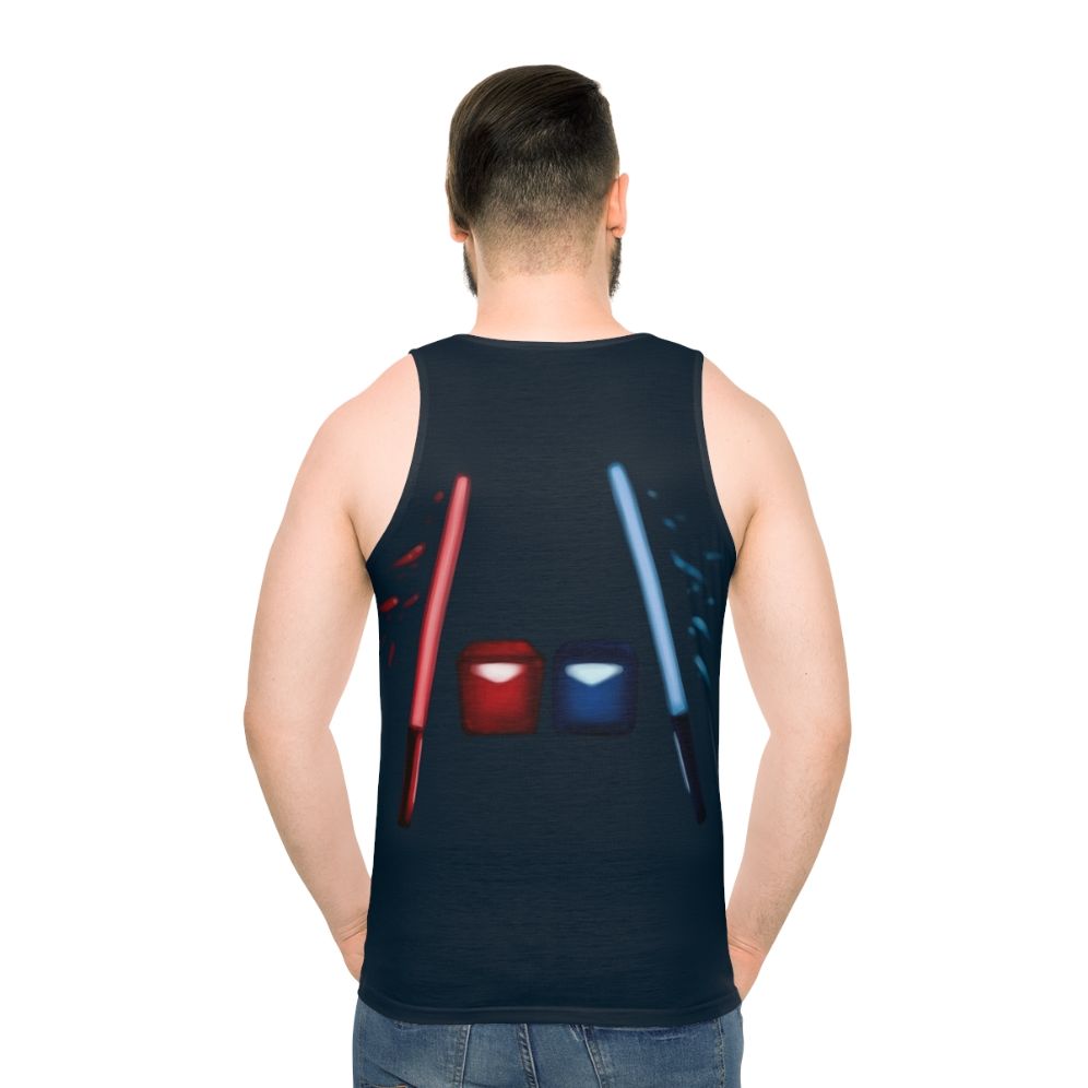 Beat Saber Inspired Unisex Virtual Reality Tank Top