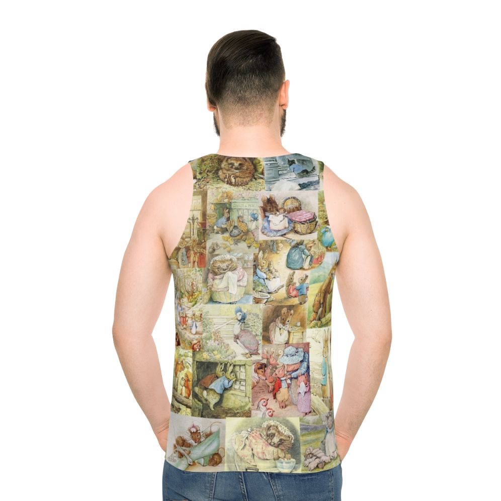 Beatrix Potter Collage Unisex Literary Tank Top