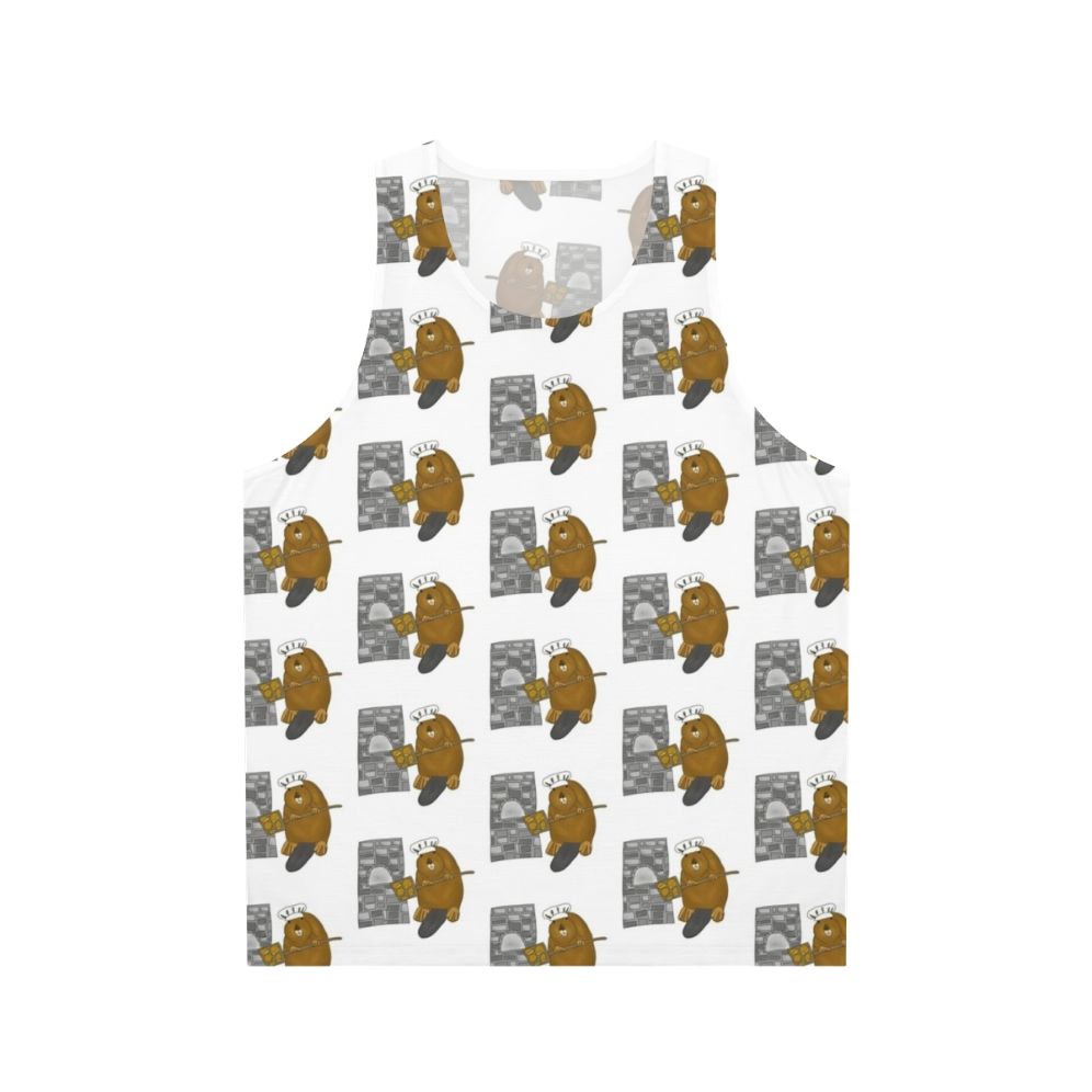 Beaver Baker Unisex Tank Top