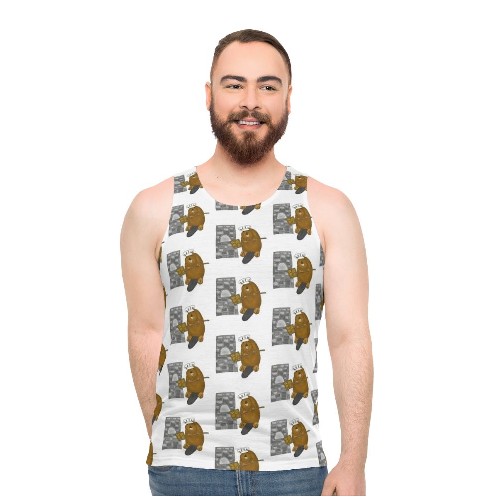 Beaver Baker Unisex Tank Top
