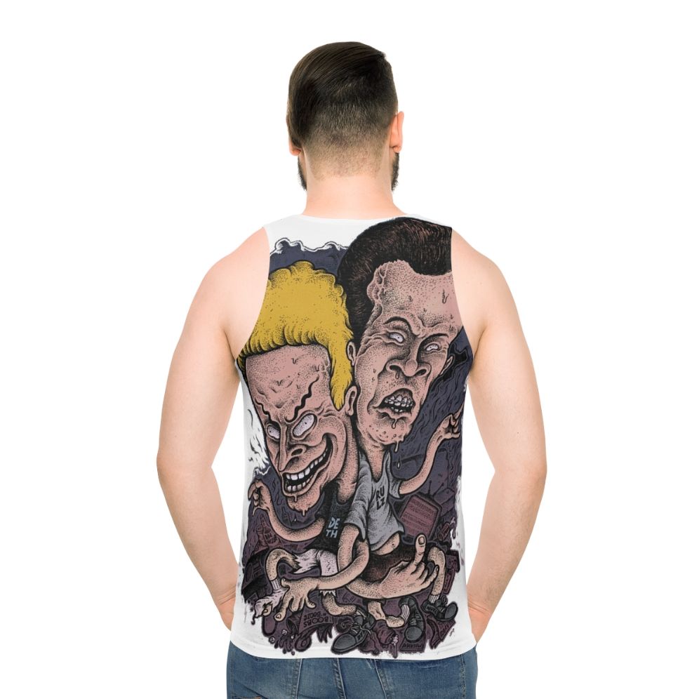 Beavis and Butthead 90s cartoon graphic tank top