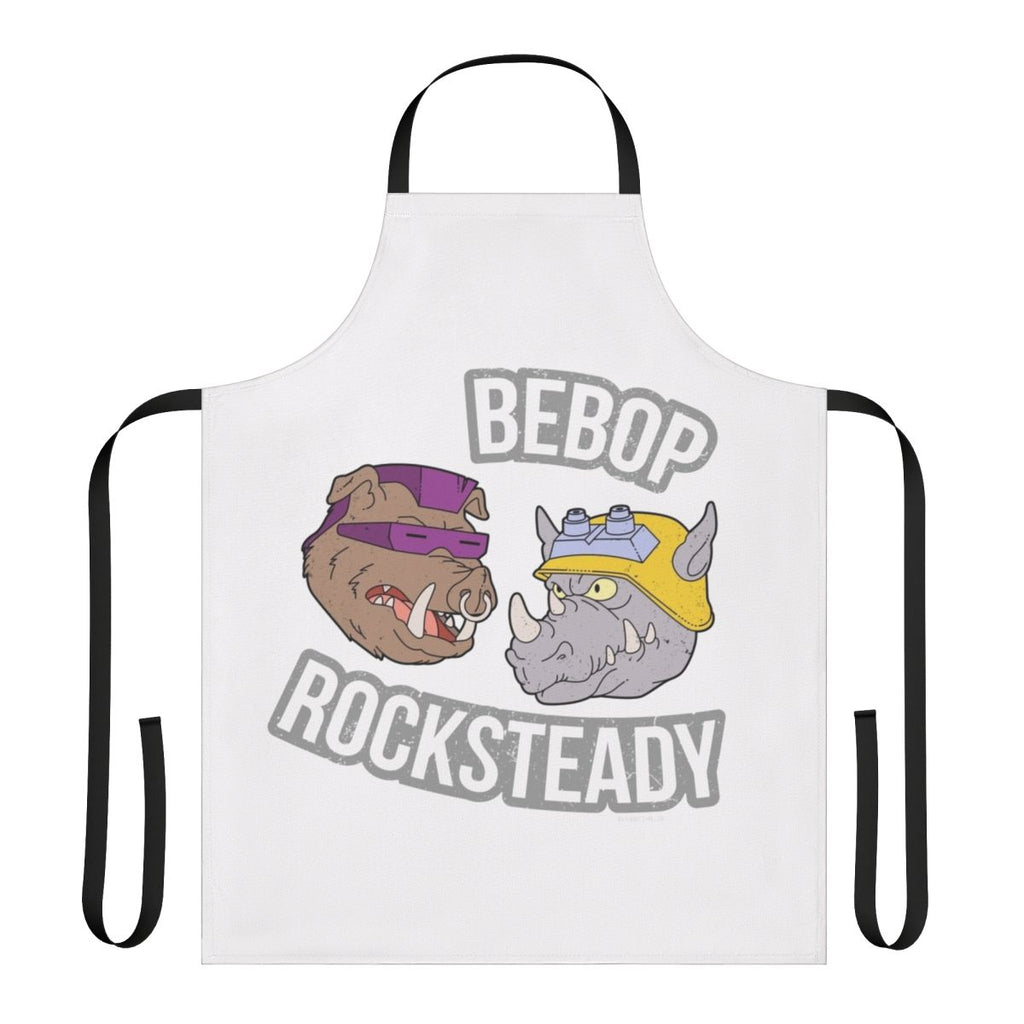 Bebop and Rocksteady inspired apron for Teenage Mutant Ninja Turtles fans