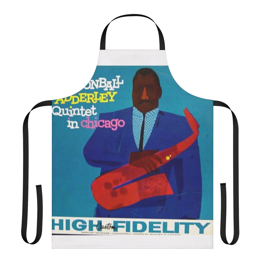 Jazz musician apron featuring the Cannonball Adderley Quintet
