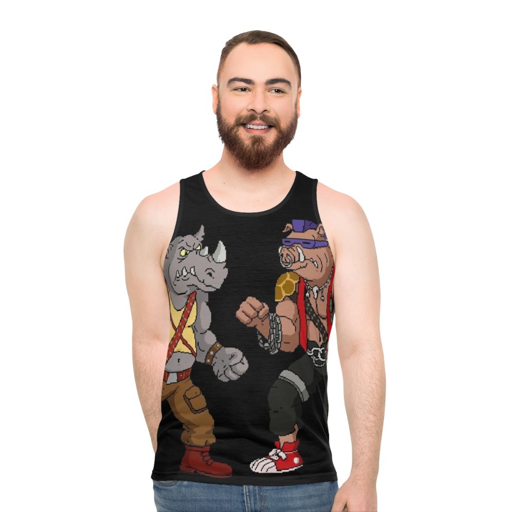 Bebop Rocksteady Unisex Funny TMNT Tank Top