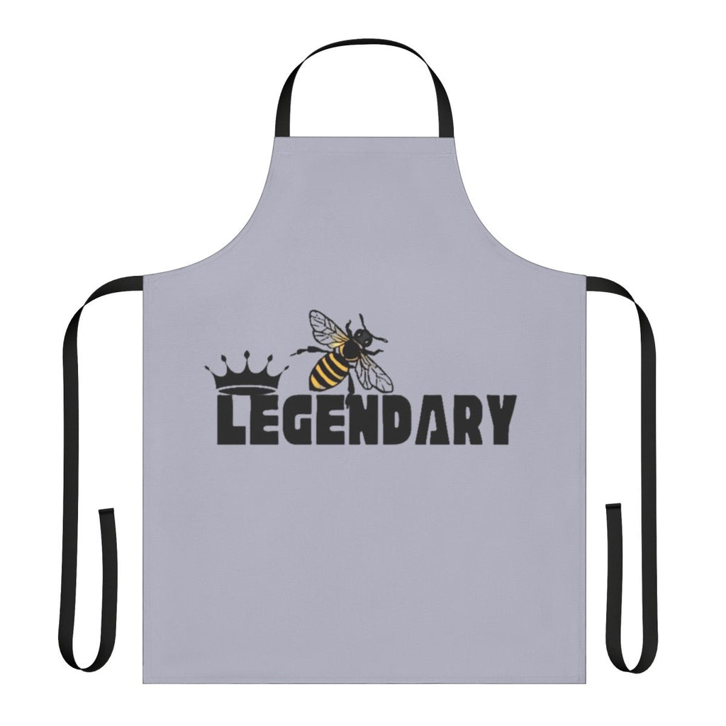 Stylish apron featuring a bee in a legendary design, perfect for nature enthusiasts