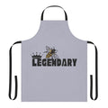 Stylish apron featuring a bee in a legendary design, perfect for nature enthusiasts