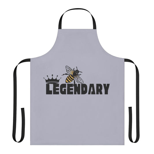 Stylish apron featuring a bee in a legendary design, perfect for nature enthusiasts