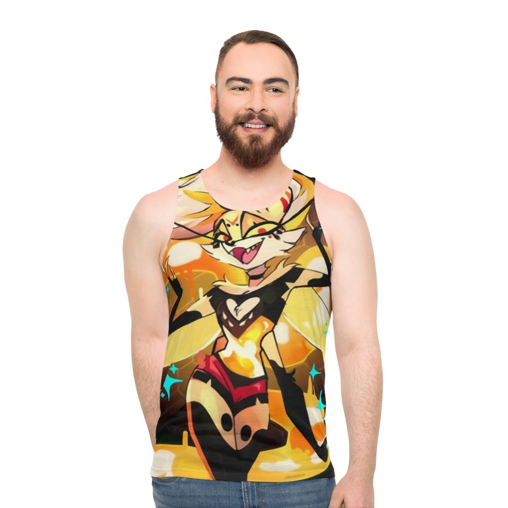 Beelzebub Helluva Boss badass demon unisex tank top