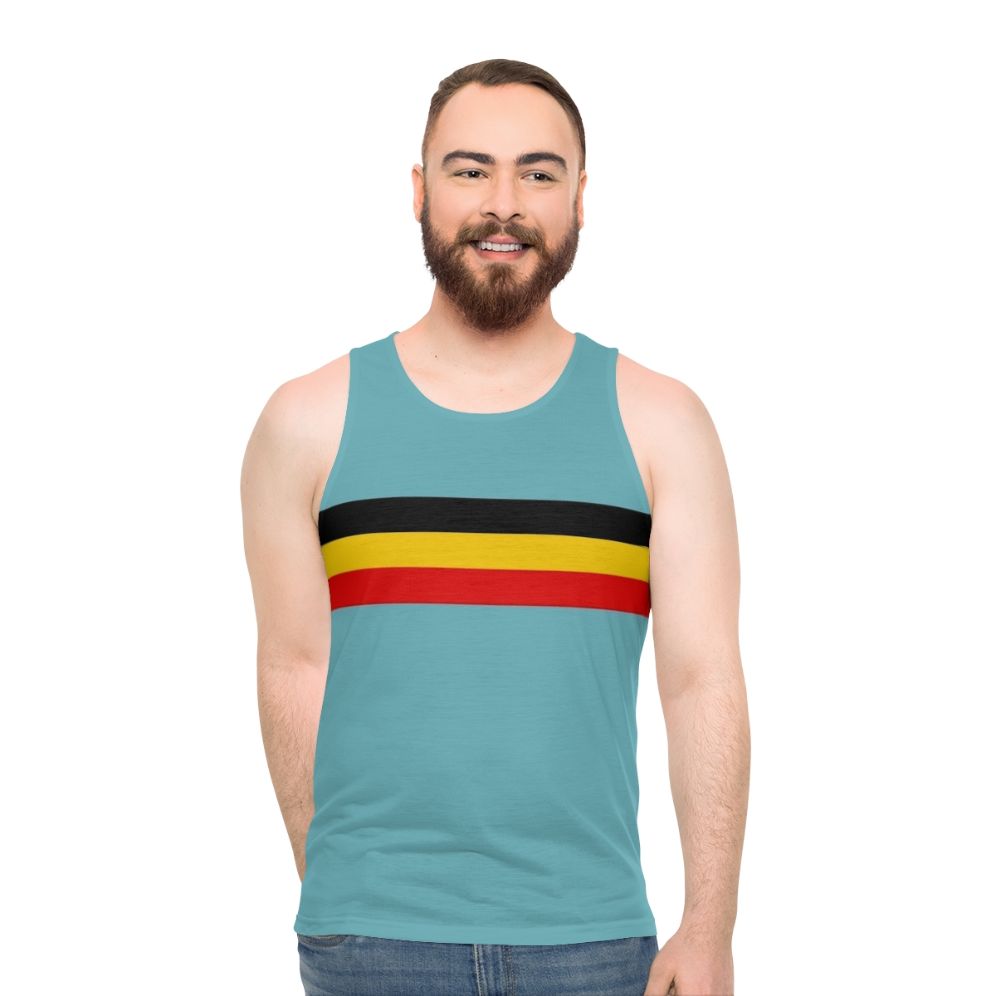 Belgo 16 Retro Vintage Unisex Belgium Cycling Tank Top