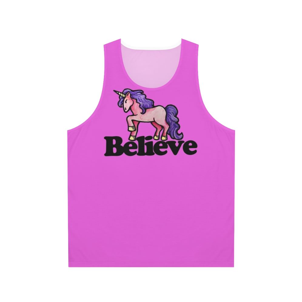 Believe in Unicorns Unisex Tank Top