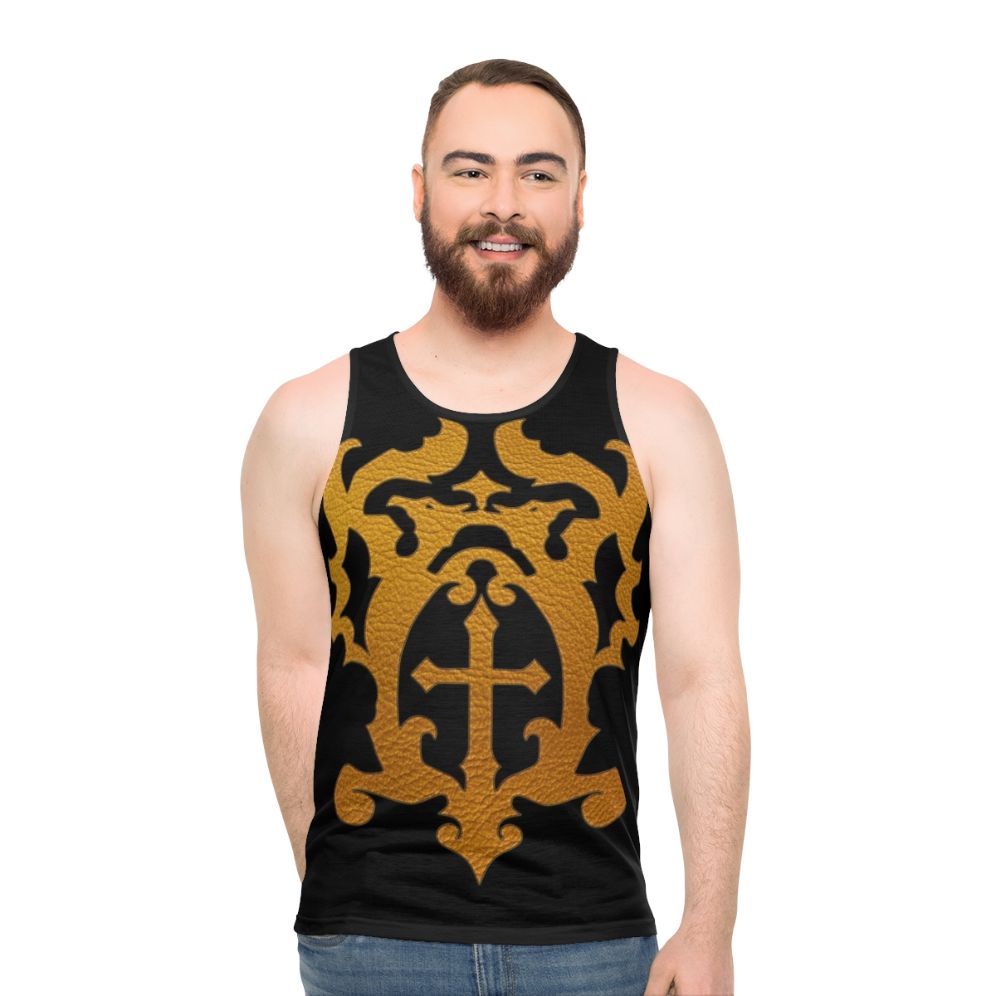 Belmont Crest Unisex Sleeveless Tank Top