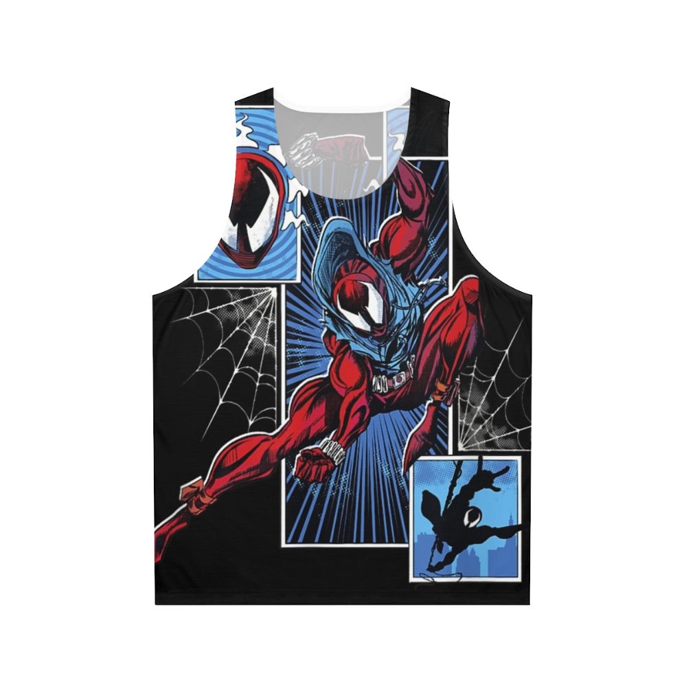 Ben Reilly Scarlet Spider superhero unisex tank top