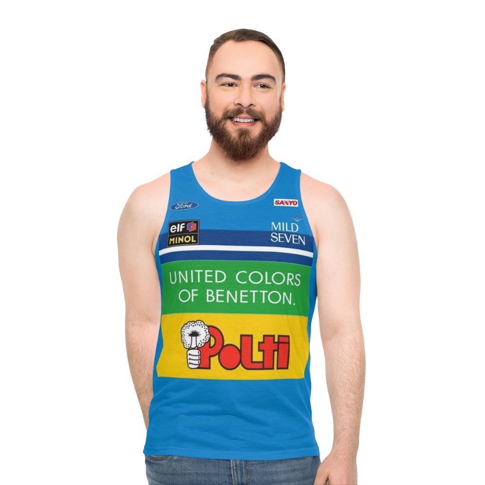 Benetton Formula 1 Racing Tribute Unisex Tank Top