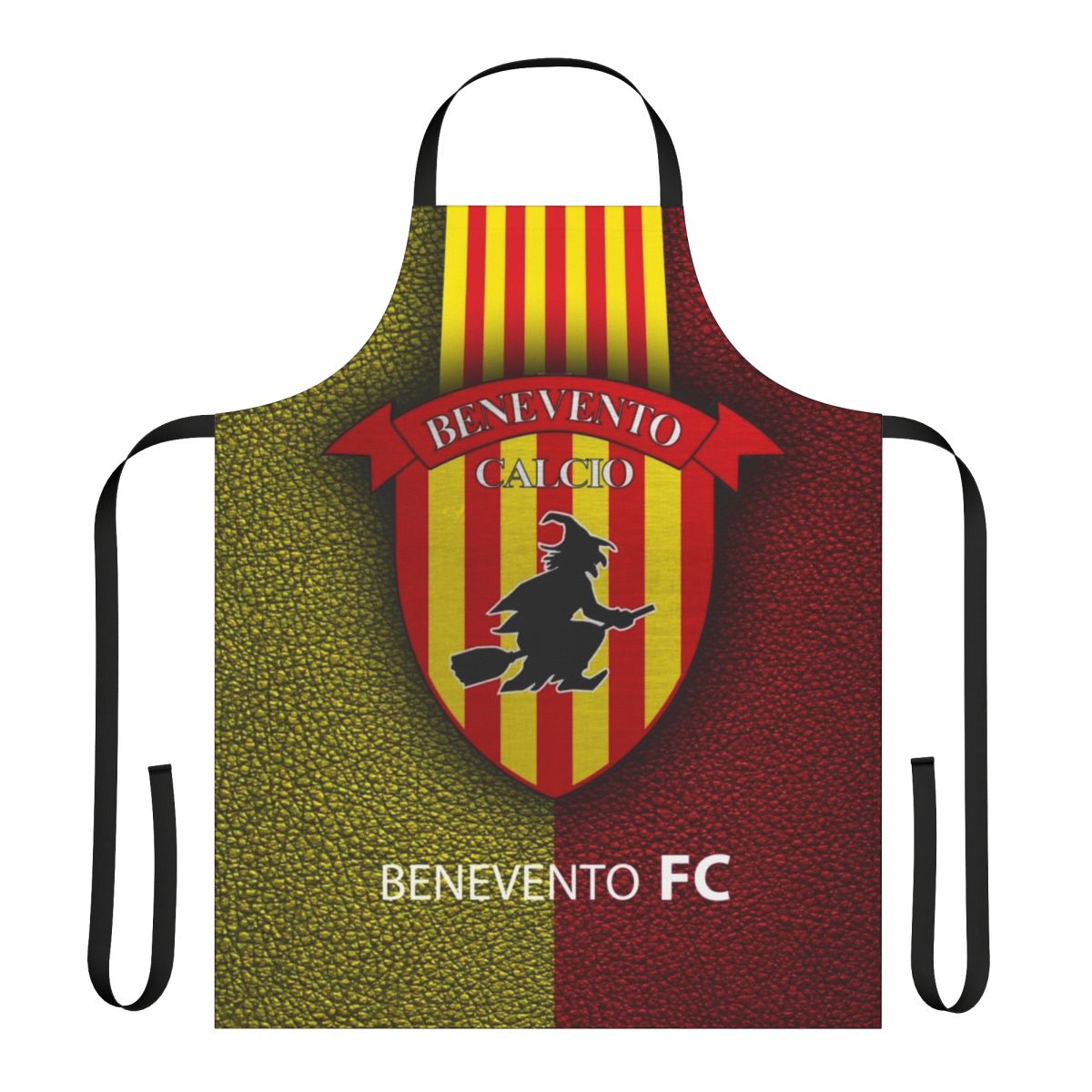 Benevento soccer-themed apron with team logo