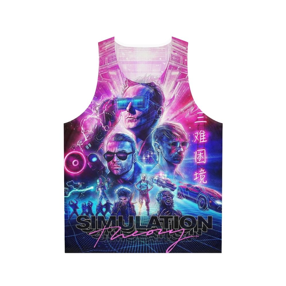 Berantakin Simulation Theory World Tour 2019 Unisex Tank Top