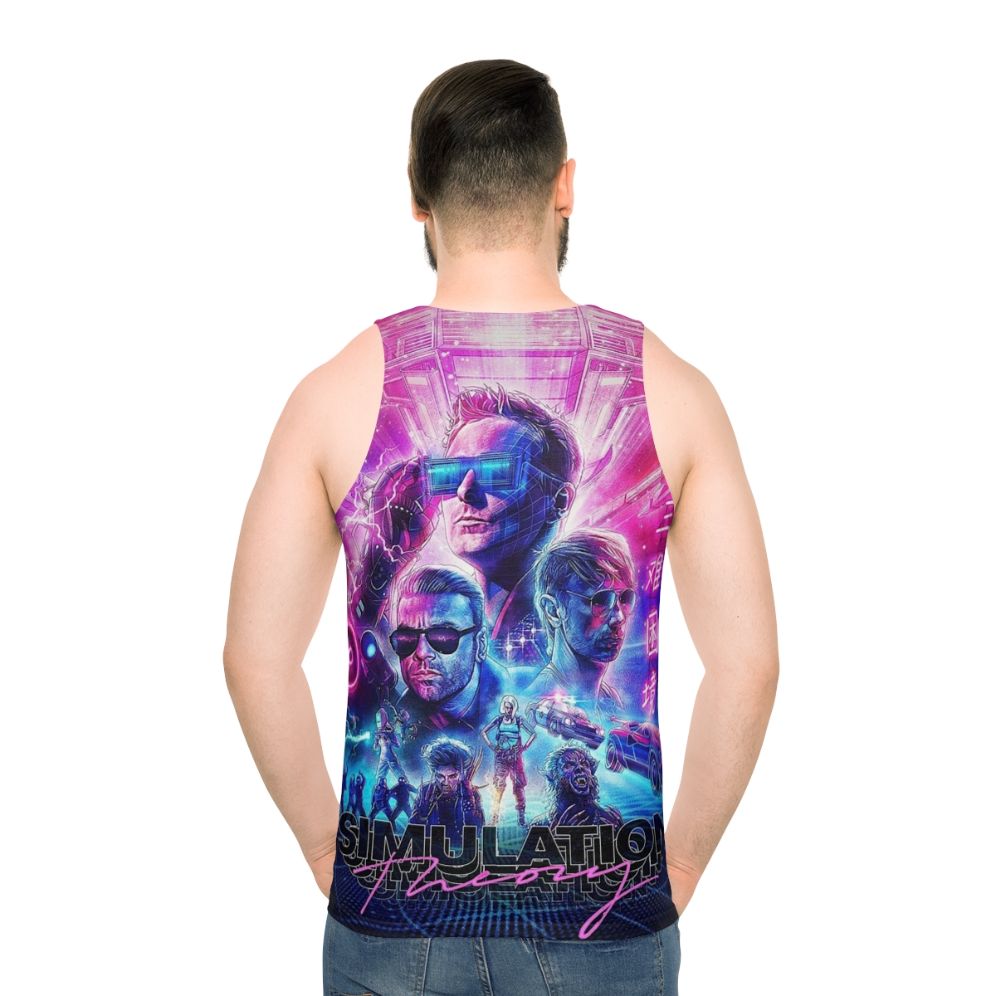 Berantakin Simulation Theory World Tour 2019 Unisex Tank Top