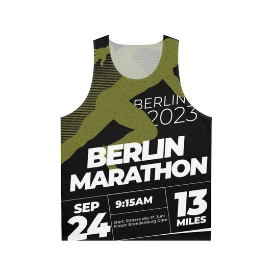 Berlin Marathon 2023 Unisex Tank Top for Runners