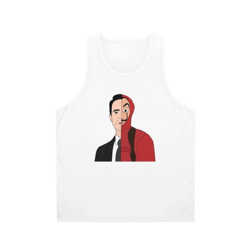 Berlin from Money Heist Unisex Tank Top