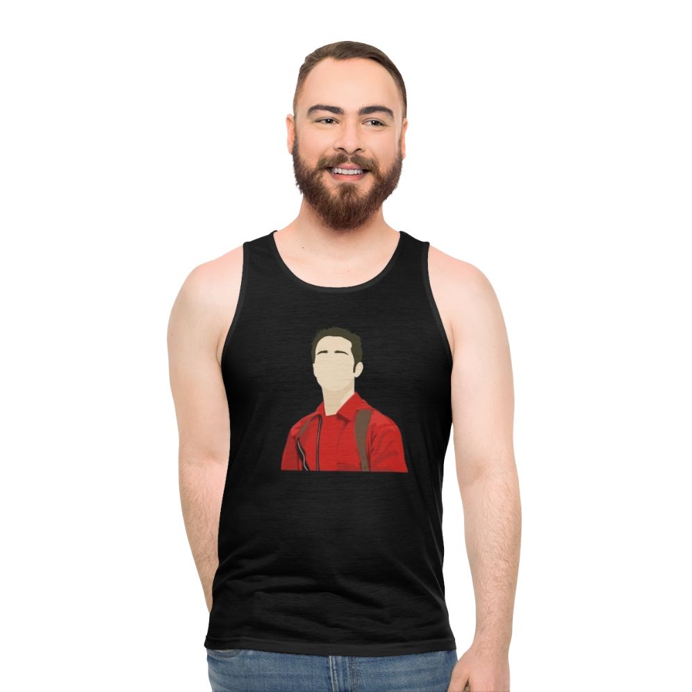 Berlin Pedro Alonso Money Heist Unisex Tank Top