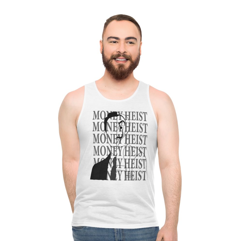 Money Heist Berlin Typography Unisex Tank Top