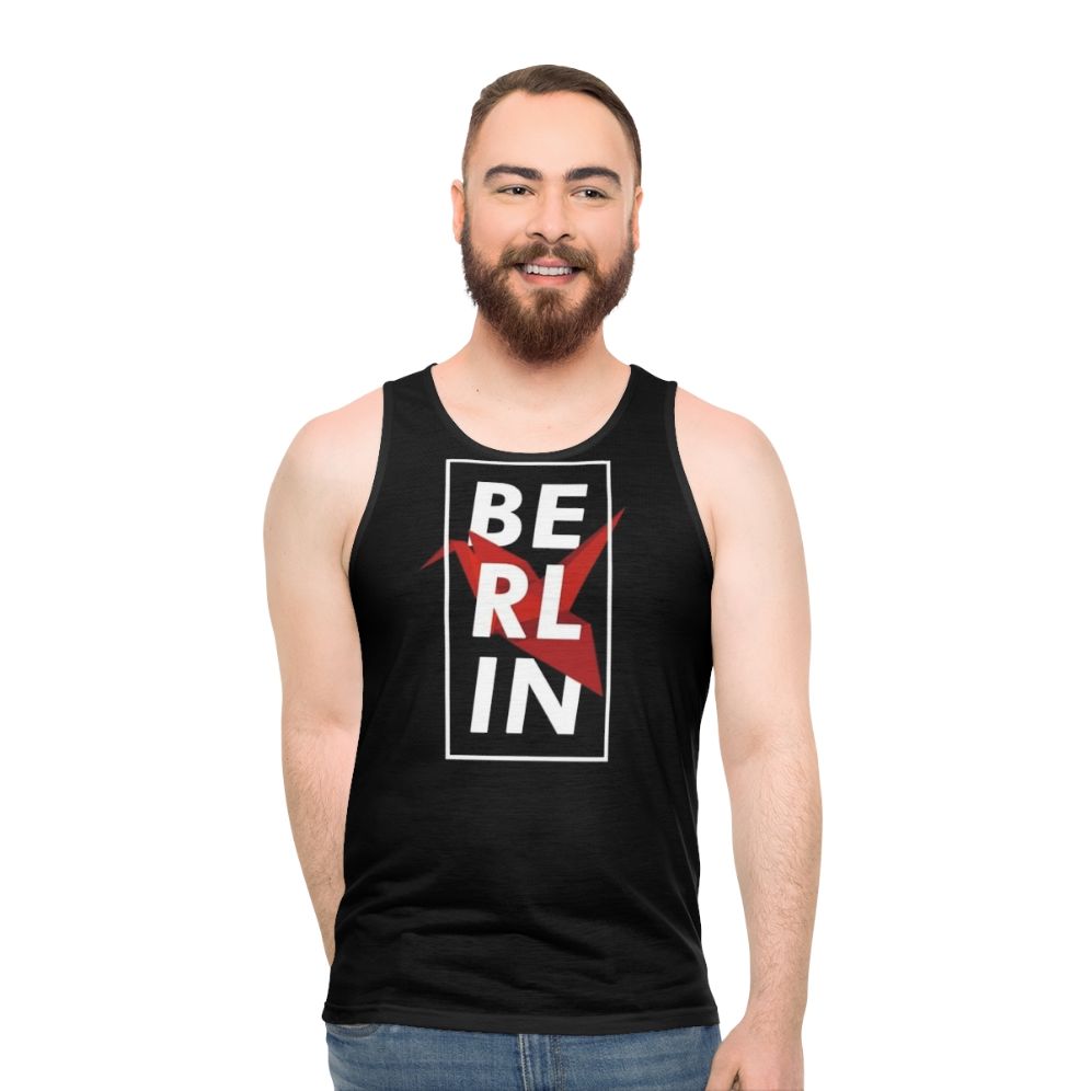 Berlin Unisex Tank Top from La Casa de Papel Netflix Series