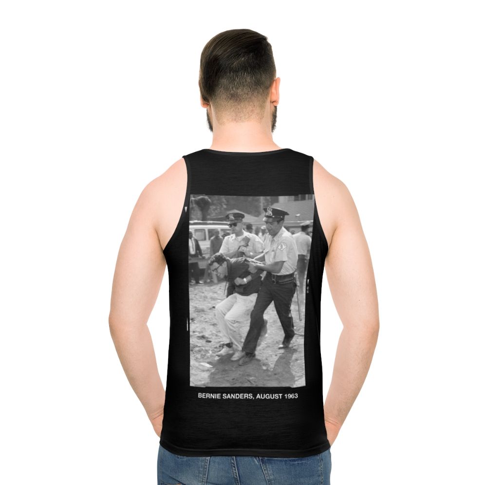 Bernie Sanders Arrest Protest Unisex Tank Top