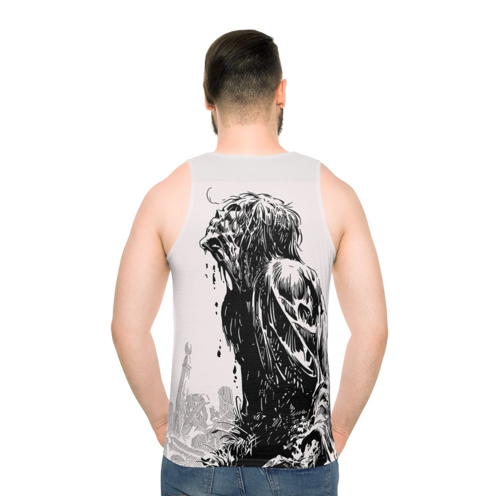 Bernie Wrightson horror comics unisex tank top