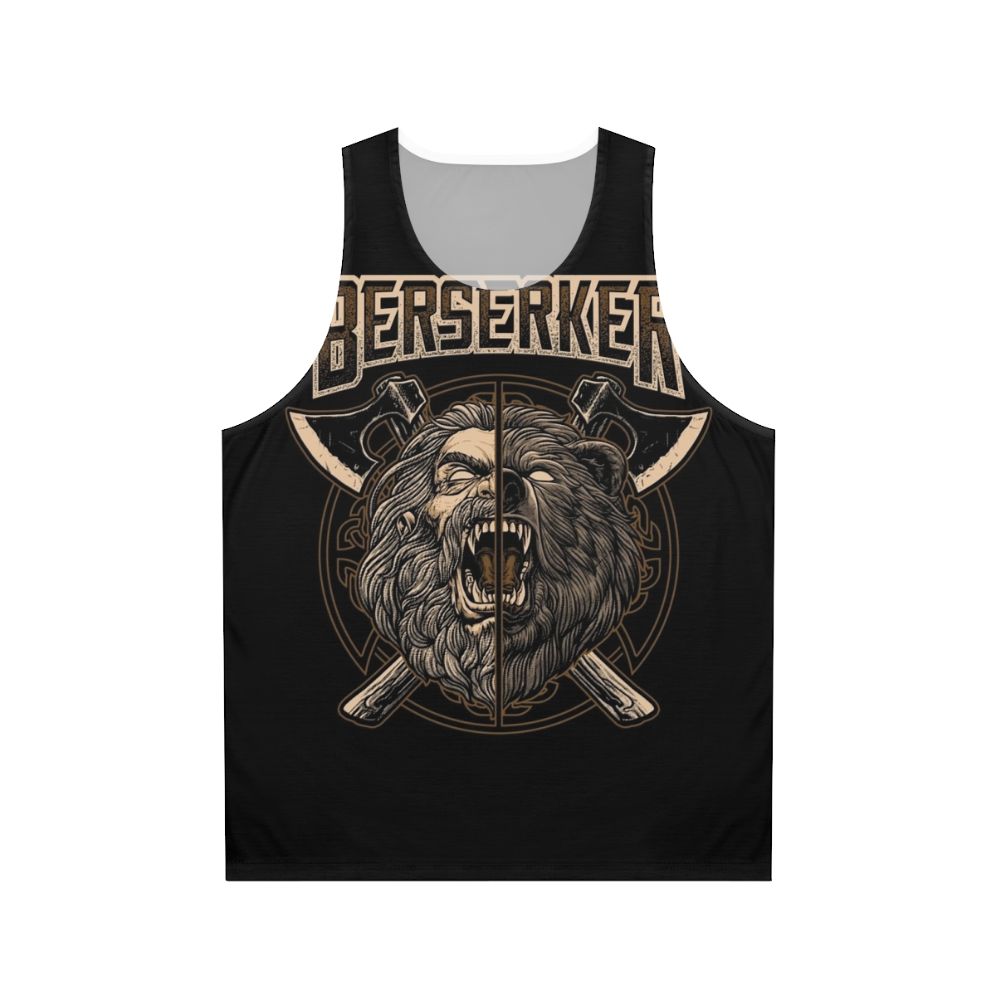 Berserker Viking Pagan Bear Warrior Unisex Tank Top