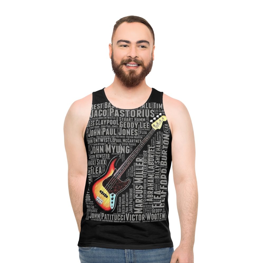 Best Bassist of All Time Unisex Tank Top