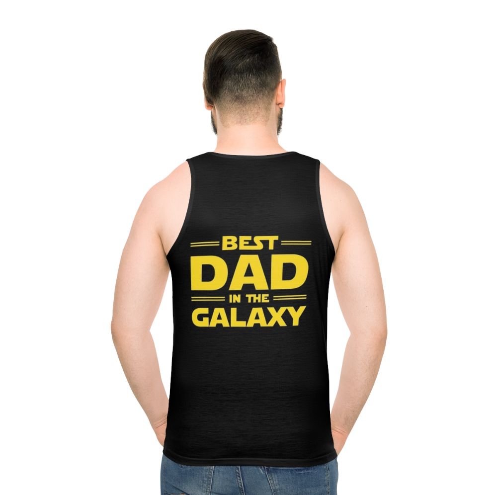 Best Dad in the Galaxy Unisex Star Wars Inspired Tank Top