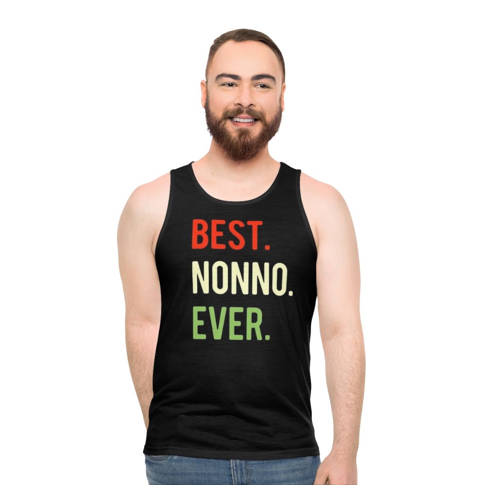 Best Nonno Ever Unisex Grandfather Tank Top