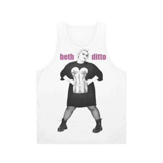 Beth Ditto Unisex Punk Rock Tank Top