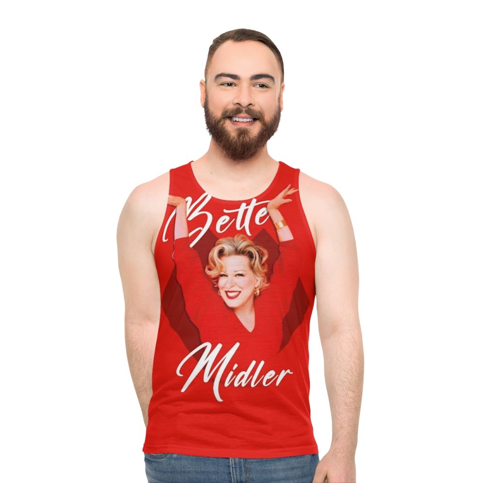 Bette Midler Divine Miss M Unisex Tank Top