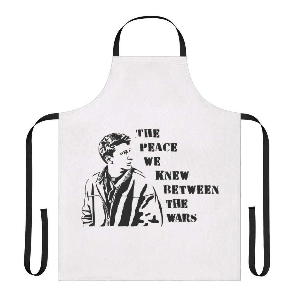 Between the Wars Themed Apron with Graffiti-Style Graphic