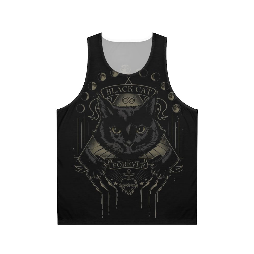 Bewitching Black Cat Cult Unisex Tank Top