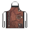 Bewitching apron featuring Hocus Pocus-inspired design with witches, spooky elements, and 90s nostalgia