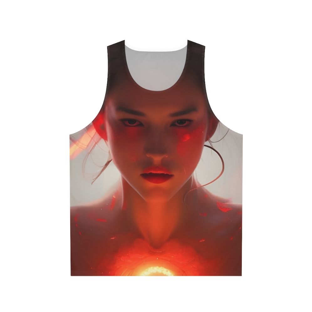 Bia Greek Goddess of Force and Energy Unisex Tank Top