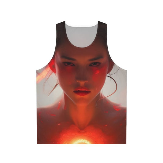 Bia Greek Goddess of Force and Energy Unisex Tank Top