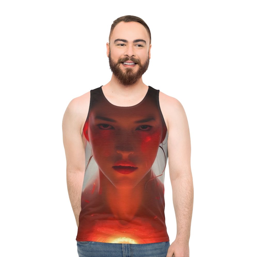 Bia Greek Goddess of Force and Energy Unisex Tank Top