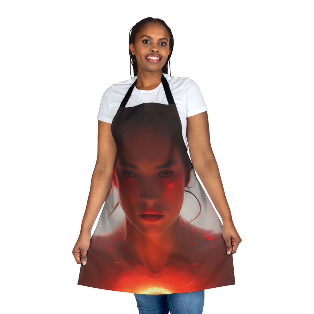 Bia Greek Goddess of Force and Energy Inspired Apron
