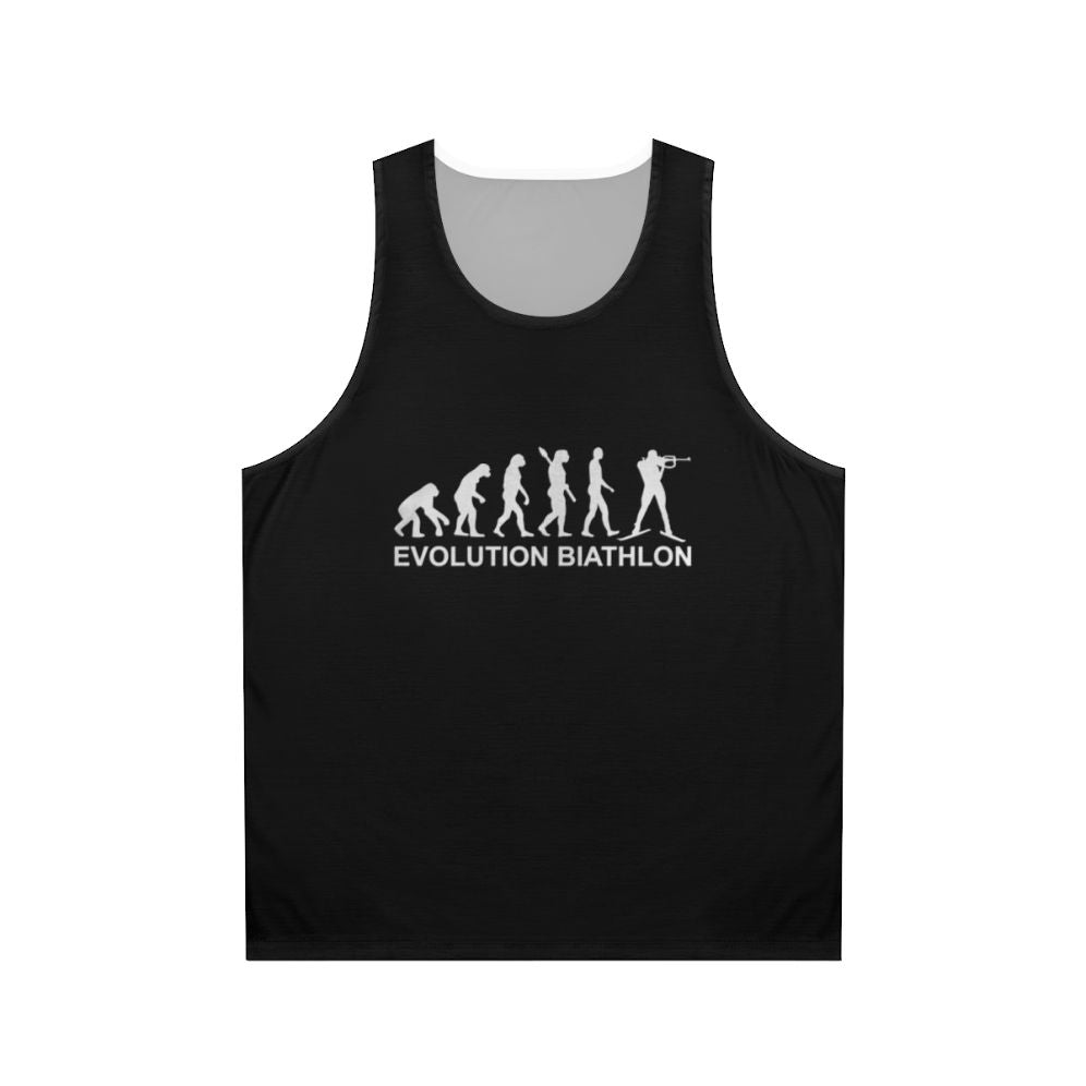Biathlon Unisex Athletic Tank Top