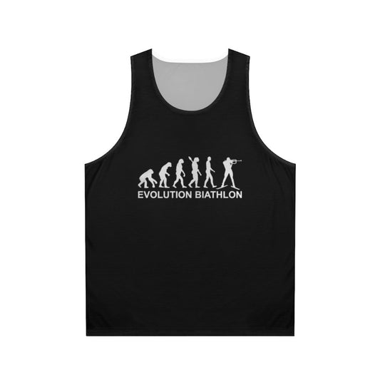 Biathlon Unisex Athletic Tank Top