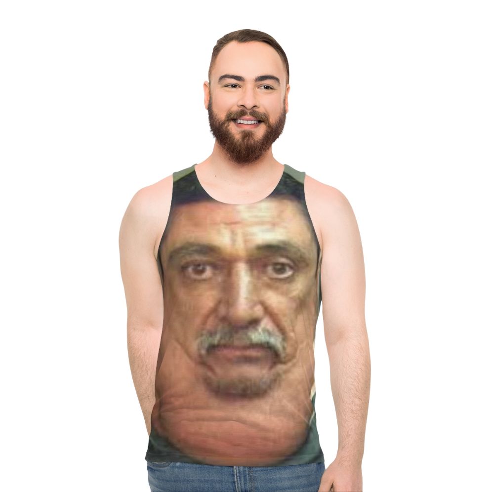 Big Chin Meme Unisex Tank Top